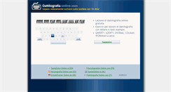 Desktop Screenshot of dattilografia-online.com